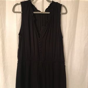 Skies Are Blue Black Romper